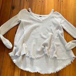 Cozy Waffle Knit Pullover